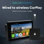 Oferta de Conversor Android Auto / Carplay de cable a inalámbrico a 25.99€