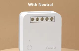 Oferta de Relé inalámbrico Aqara T1 Zigbee 3.0 para HomeKit a 19.99€