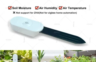 Oferta de Sensor humedad ZigBee Termo higrómetro automático a 6.59€
