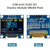 Oferta de Módulo Pantalla OLED 0,96″ I2C 128×64 para Arduino a 2.24€