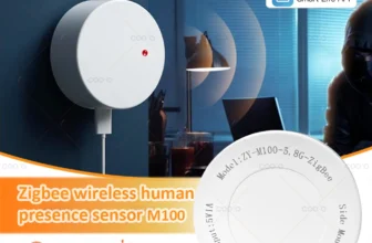 Oferta de Sensor Movimiento ZigBee (5.8 y 24Ghz) Detector Radar Humano a 14.39€