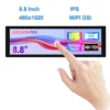 Oferta de Pantalla Táctil 8,8″ IPS 480×1920, DSI, 10 Puntos a 84.73€