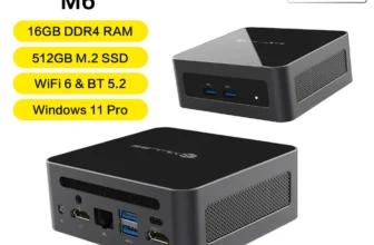Oferta de MLLSE M6 Mini PC Intel Core i5-12450H a 351.5€