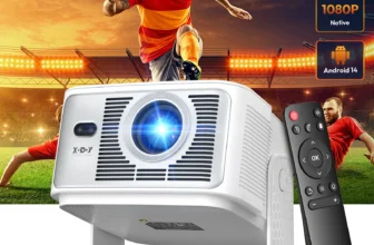 Oferta de Proyector XGODY Gimbal 7 800ANSI, Android 14.0 a 96.33€
