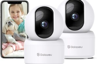 Oferta de Cámara Vigilancia WiFi GALAYOU 2K a 29.99€