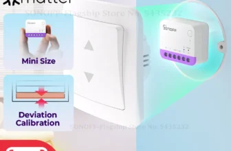 Oferta de SONOFF MINI-RBS Interruptor Cortina WIFI a 18.89€