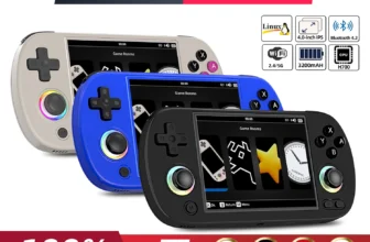 Oferta de Anbernic RG40XX H Consola de juegos portátil 4,0 pulgadas, 64G Precargado, retro a 62.96€