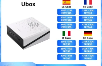 Oferta de CHUWI UBox Mini PC Ryzen 5 6600H, 16GB, 512GB SSD Windows 11 Pro, 4K 144Hz, WiFi 6, BT 5,2, 650g a 304.33€