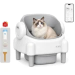 Oferta de Caja Arena Autolimpiable 76L con App y WiFi 2.4G a 119.04€
