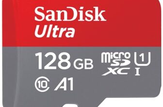 Oferta de SanDisk 128GB Ultra, Tarjeta de memoria microSDXC, hasta 140 MB/s + adaptador SD a 20.69€