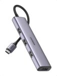 Oferta de HUB USB-C UGREEN 4 puertos a 13.39€