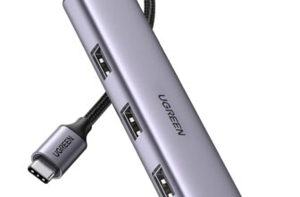 Oferta de HUB USB-C UGREEN 4 puertos a 13.39€