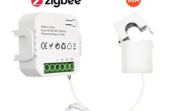 Oferta de Pinza amperimétrica Zigbee Smart Life 80A a 22.19€