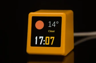Oferta de GeekMagic Reloj WiFi compatible ESPHome Estación de meteorológica a 6.09€