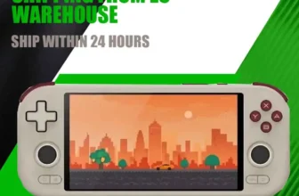 Oferta de Consola de Juegos Retro Portátil MANGMI AIR X Pantalla Táctil IPS de 5.5” y 1080P a 111.59€