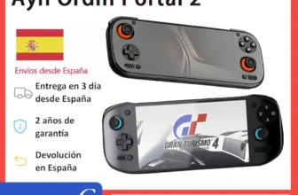 Oferta de Consola de juegos portátil Ayn Odin 2 Portal/3 Pantalla HD 7 pulgadas, 8000mAh, Wifi, Bluetooth a 265.4€