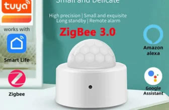 Oferta de Zigbee 3.0 PIR Sensor Detector Infrarrojo Tuya a 3.29€