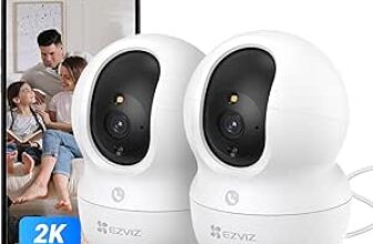 Oferta de EZVIZ 2pk CP1 2K Cámara Vigilancia WiFi Interior con Seguimiento Automático y Visión Nocturna a 54.99€