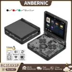 Oferta de Consola de juegos portátil ANBERNIC RG35XXSP pantalla IPS de 3.5″, Linux, 64 bits a 57.82€