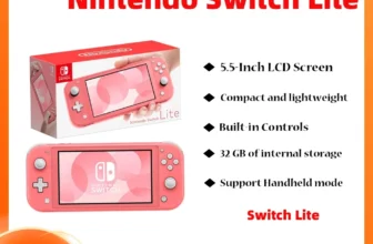 Oferta de Nintendo Switch Lite 5,5 pulgadas LCD Consola de juegos portátil 32G a 170.98€