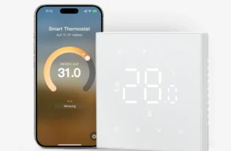Oferta de Termostato AVATTO Tuya WiFi para calefacción a 35.39€