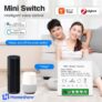Oferta de Mini Relé Zigbee 3.0 Tuya a 6.89€