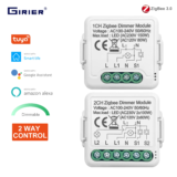Oferta de Relé inteligente GIRIER Zigbee 3.0 – 1 y 2 relés a 13.89€