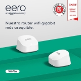 Oferta de WiFi 6 de malla con Zigbee eero 6+ (Pack 2) a 159.99€