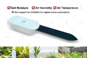 Oferta de Sensor humedad ZigBee Termo higrómetro automático a 6.59€