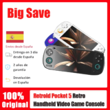 Oferta de Retroid Pocket 5 RP5 Consola Android OLED 5.5″ a 209.82€