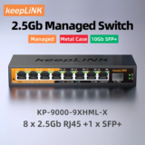 Oferta de Switch 2.5 Gb 8 Puertos Gestionado y  puerto 10G SFP+ a 46.77€