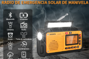 Oferta de Radio de emergencias XHDATA D-608WB Bluetooth Solar a 44.19€
