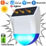 Oferta de Tuya Smart Sirena Alarma Zigbee/Wifi 95dB IP65 a 34.19€