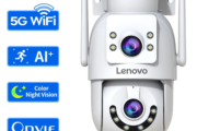 Oferta de Lenovo 4K Cámara WiFi Cámara CCTV Exterior a 36.97€