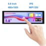 Oferta de Pantalla Táctil 8,8″ IPS 480×1920, DSI, 10 Puntos a 84.73€