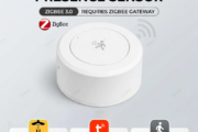 Oferta de Sensor Radar Zigbee 24G Detector Movimiento Tuya Z2M a 4.15€