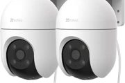 Oferta de EZVIZ 2PCS Cámara Vigilancia WiFi Exterior 360°, 1080P, AI Detección de Personas a 69.99€