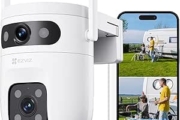 Oferta de EZVIZ C9C Cámara de Vigilancia Exterior 2K con Doble Lente, Cobertura 360°, IA, Alexa a 89.99€