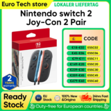 Oferta de Nintendo Switch 2 Joy-Con 2 pares Azul claro/Rojo claro Compatible con NS2 a 63.6€